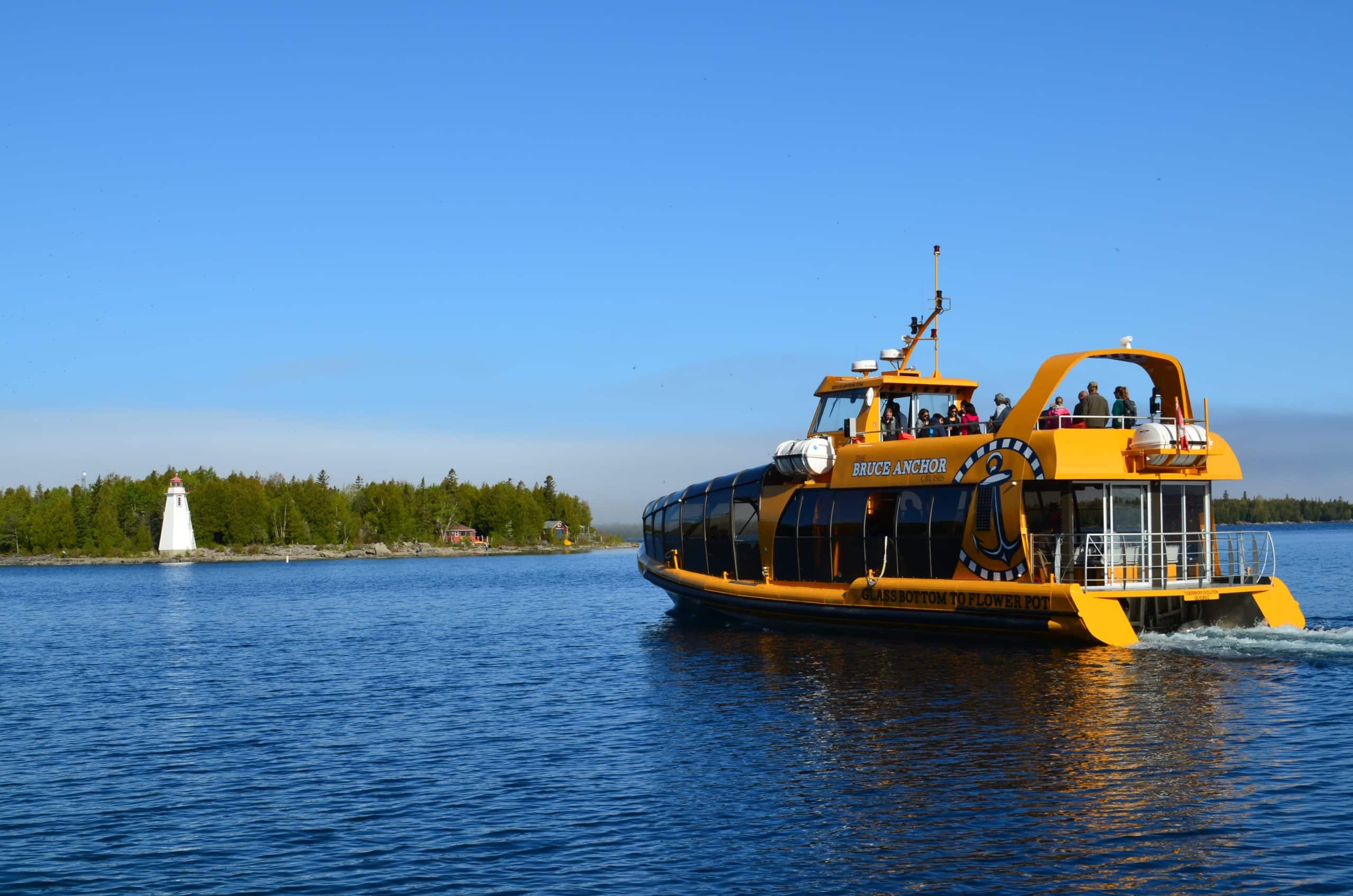 Bruce Anchor ship on the water